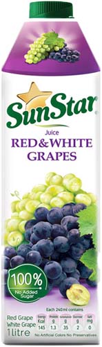 Sun Star Mix Grape Juice 1L | Sun Star | Beverages