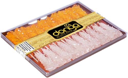 Donya Crystal Sugar (White and Saffron) - 20 | Donya Foods | Crystal Sugar