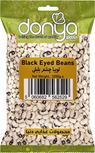 Black Eyed Beans ١٢٠٠g | دنیافود | الفاصولياء والبازلاء