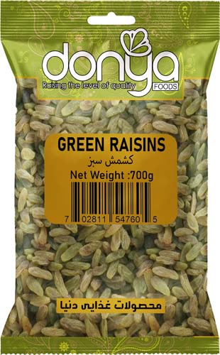 Green Raisins L | Donya Foods | Dried Fruits