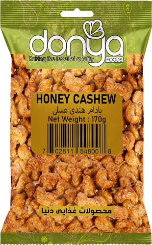 Honey Cashew | Donya Foods | Nuts & Seeds