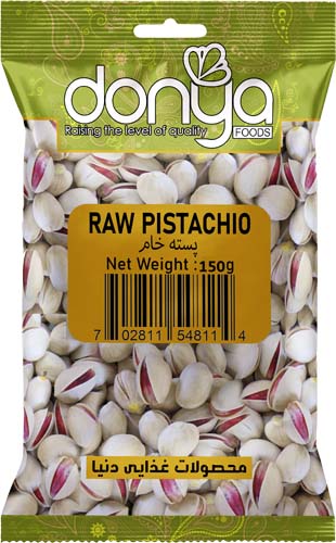 الفستق الخام ١٧٠ غرام | دنیافود | المكسرات والبذور