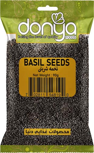 Basil Seeds | Donya Foods | Dried Veg & Herbs