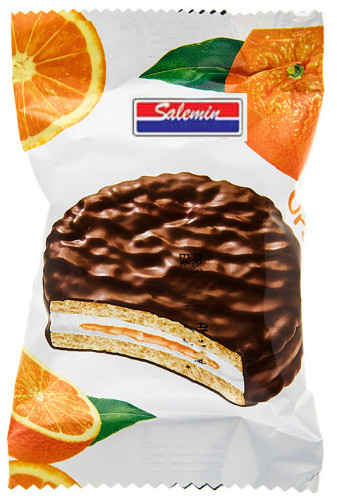 Biscuit With Orange Marshmallow | Salemin | Snacks