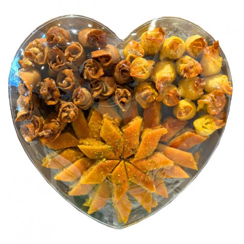 Donya Baklava Heart Shape | Donya Foods | Confectionery