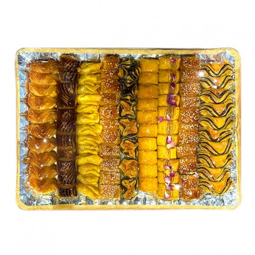 بقلاوة محلية الصنع ذات تسعة طبقات ١٦٠٠ غرام | الحلويات