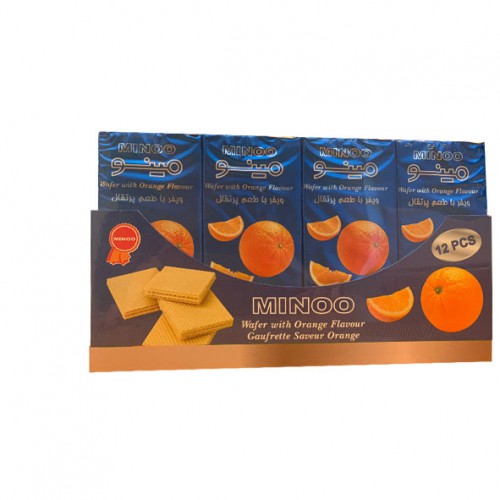 ویفر پرتقالی مینو ۳۵ گرمی | مینو | تنقلات