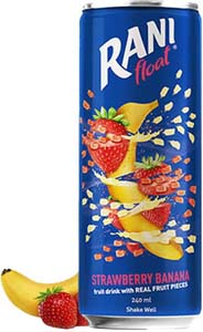 Rani Strawberry Banana - Fruit Drink with Real Fruit Pieces