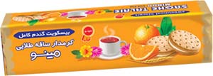 بیسکوئیت کرمدار پرتقالی مینو ۱۹۰ گرمی