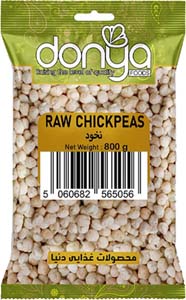Raw Chickpeas 800g