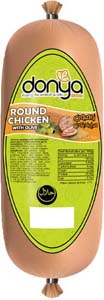 Donya Round Chicken Salami with Olive