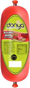Donya Round Beef Salami with Paprika